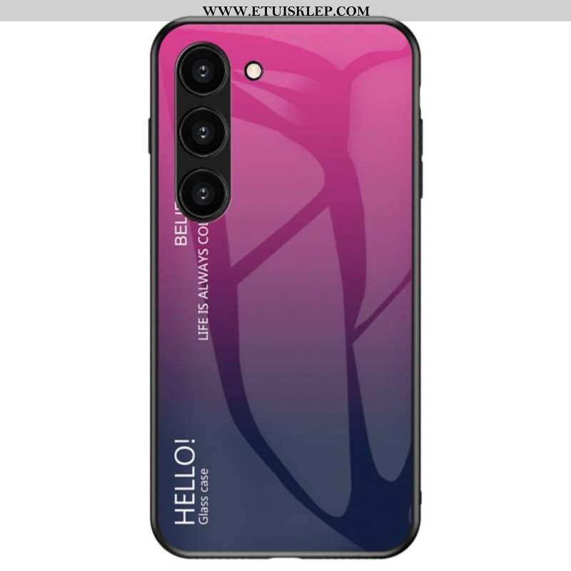 Etui do Samsung Galaxy S23 Plus 5G Szkło Hartowane Witam